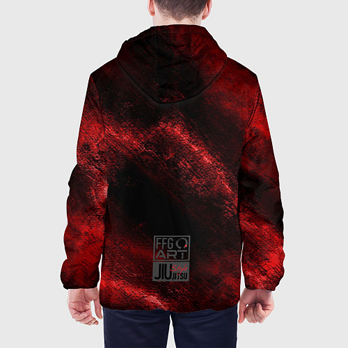 Мужская куртка Jiu-Jitsu Bazilian Black-Red / 3D-Белый – фото 4