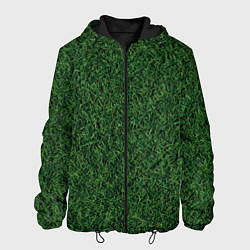 Мужская куртка Зеленая камуфляжная трава