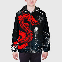Куртка с капюшоном мужская Tokyo Revengers, цвет: 3D-черный — фото 2