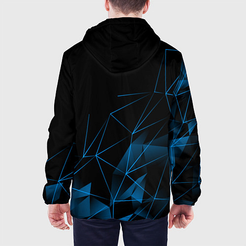 Мужская куртка Сборная Аргентины линии / 3D-Черный – фото 4