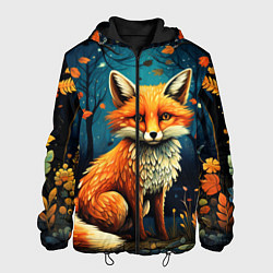 Мужская куртка Лиса в Folk Art стиле