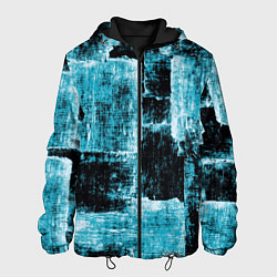 Мужская куртка Голубой абстракт