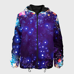 Мужская куртка Звездочки - космическое небо