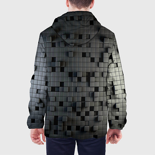Мужская куртка Digital pixel black / 3D-Черный – фото 4