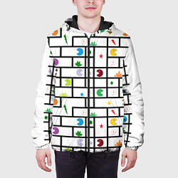 Куртка с капюшоном мужская Найди выход, цвет: 3D-черный — фото 2