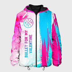 Мужская куртка Bullet For My Valentine neon gradient style: по-ве