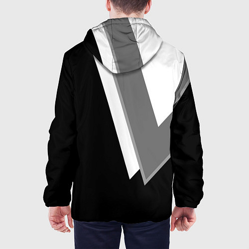 Мужская куртка Бмв - классический черный / 3D-Белый – фото 4