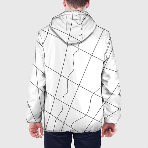 Мужская куртка Перспектива / 3D-Белый – фото 4