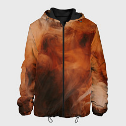 Мужская куртка Оранжевый абстрактный дым