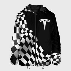 Мужская куртка Tesla racing flag