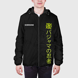 Куртка с капюшоном мужская NIP Asian, цвет: 3D-черный — фото 2