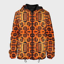 Мужская куртка Оранжевый киберпанк