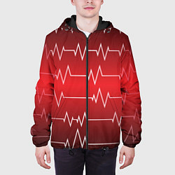 Куртка с капюшоном мужская Pulse, цвет: 3D-черный — фото 2