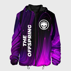Куртка с капюшоном мужская The Offspring violet plasma, цвет: 3D-черный