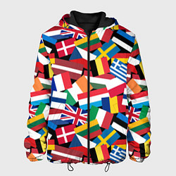 Мужская куртка Флаги стран Европейского Союза