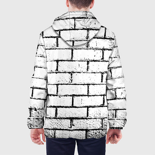Мужская куртка White wall / 3D-Белый – фото 4