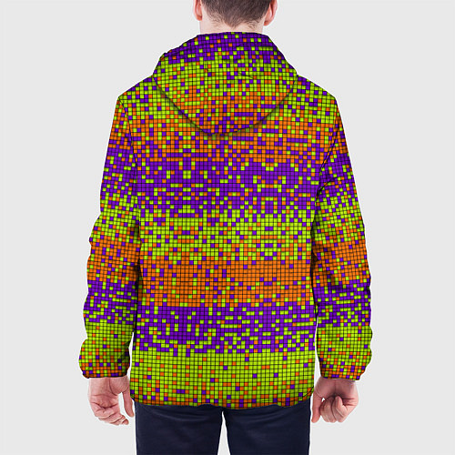Мужская куртка Magic pixel / 3D-Черный – фото 4