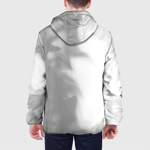 Мужская куртка Counter-Strike 2 glitch на светлом фоне: по-вертик / 3D-Белый – фото 4