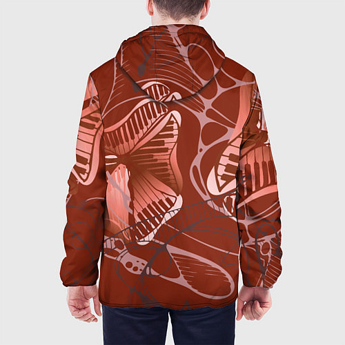 Мужская куртка Свадебный марш / 3D-Черный – фото 4