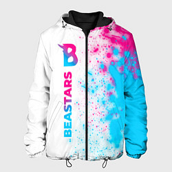 Куртка с капюшоном мужская Beastars neon gradient style: по-вертикали, цвет: 3D-черный
