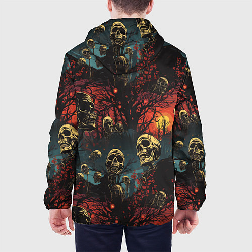 Мужская куртка Нечистый дух / 3D-Белый – фото 4