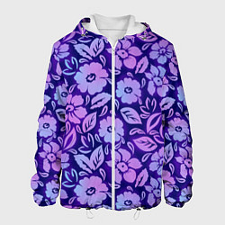 Мужская куртка Фиолетовые цветочки