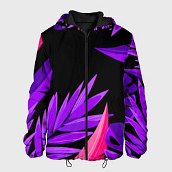 Мужская куртка Floral composition - neon