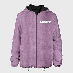 Мужская куртка Розовые джинсы lucky 77