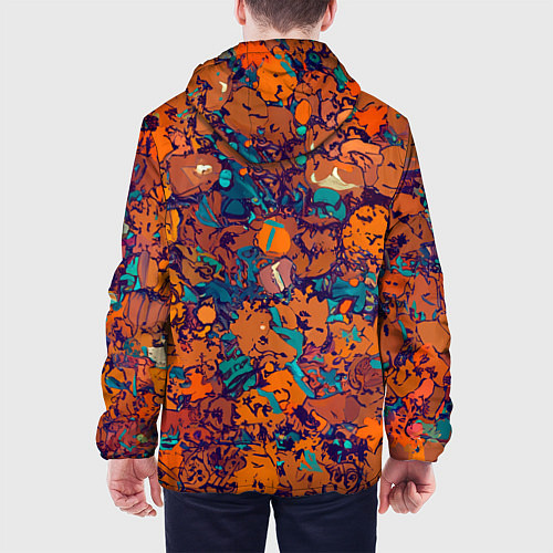 Мужская куртка Осенняя ностальгия / 3D-Черный – фото 4