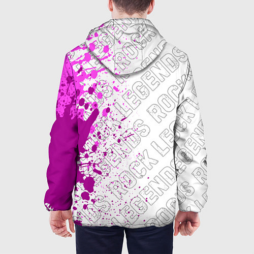 Мужская куртка Radiohead rock legends по-вертикали / 3D-Белый – фото 4