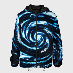 Куртка с капюшоном мужская The Whirlpool dream, цвет: 3D-черный