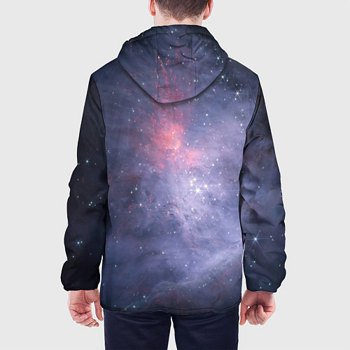 Мужская куртка Космические брызги / 3D-Белый – фото 4