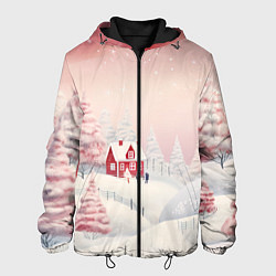 Мужская куртка Снежное сияние ночи