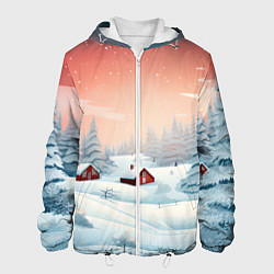 Мужская куртка Погружение в зимнюю атмосферу