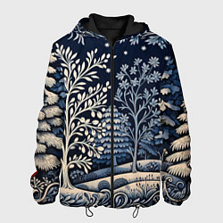 Мужская куртка Ледяные узоры нового года