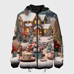 Мужская куртка Морозная симфония праздника