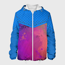 Мужская куртка Кляксы и цветной туман