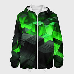 Мужская куртка Глубина зеленых плоскостей