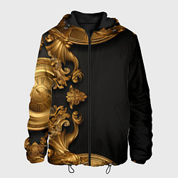Мужская куртка Золотые объемные узоры
