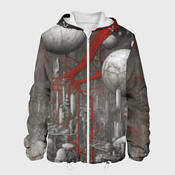 Мужская куртка Биотехнический городской пейзаж