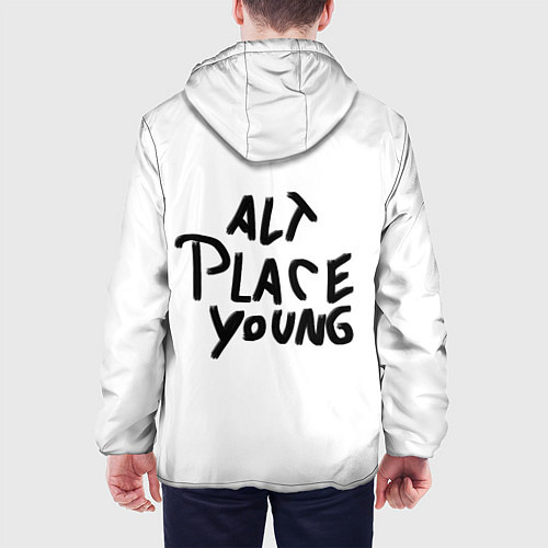 Мужская куртка Alt place young / 3D-Белый – фото 4