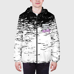 Куртка с капюшоном мужская GTA vice city краски, цвет: 3D-черный — фото 2