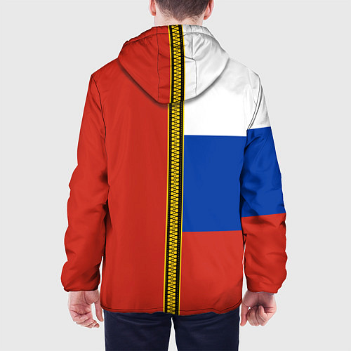 Мужская куртка Россия и СССР / 3D-Белый – фото 4