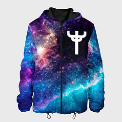 Куртка с капюшоном мужская Judas Priest space rock, цвет: 3D-черный