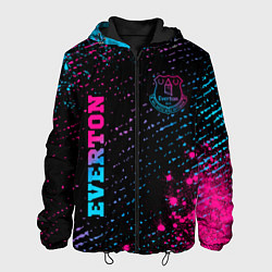 Мужская куртка Everton - neon gradient вертикально