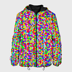 Мужская куртка Разноцветная мелкая мозаика