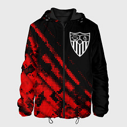 Куртка с капюшоном мужская Sevilla sport grunge, цвет: 3D-черный