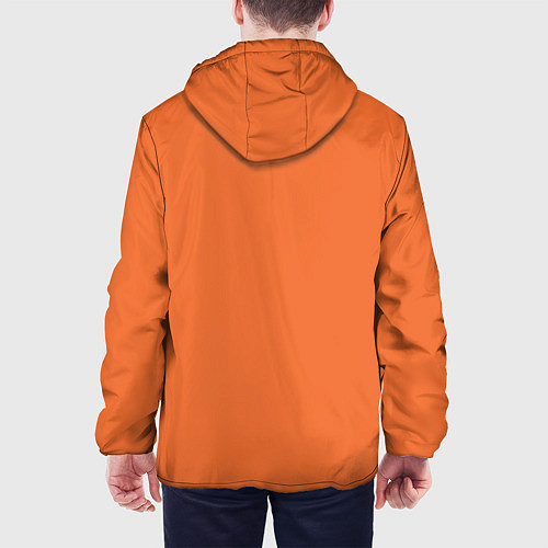 Мужская куртка Half-Life оранжевый / 3D-Белый – фото 4