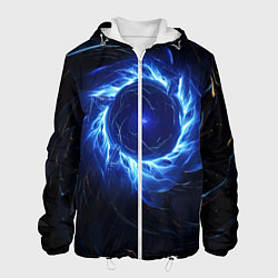Мужская куртка Синяя магическая абстракция