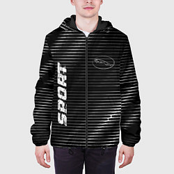 Куртка с капюшоном мужская Jaguar sport metal, цвет: 3D-черный — фото 2